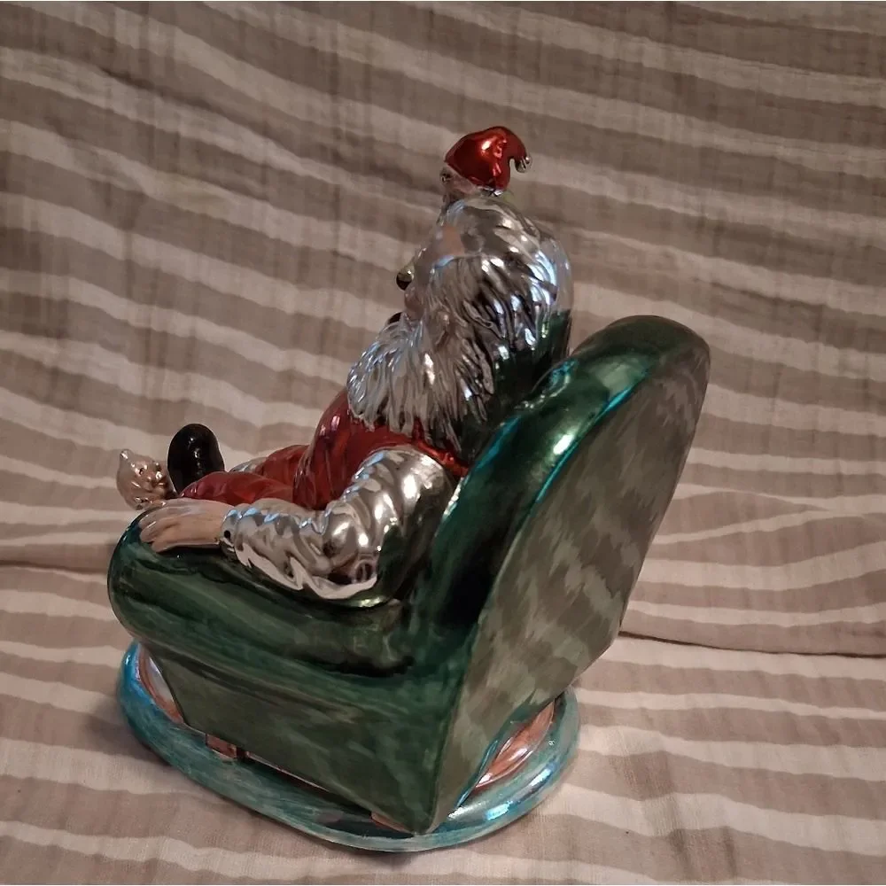 Coca-cola Santa Clause Music Box Elves
